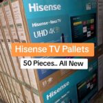 Original Hisense TV pallets
